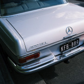 Voiture, Mercedes Benz 300 SEL 6.3, vintage